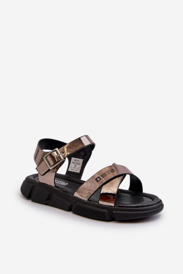 sandalias Infantil Big Star NN374264 color negro