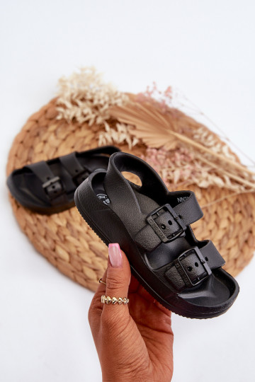 Zapatillas Niños con hebillas BIG STAR NN374541 color negro 2