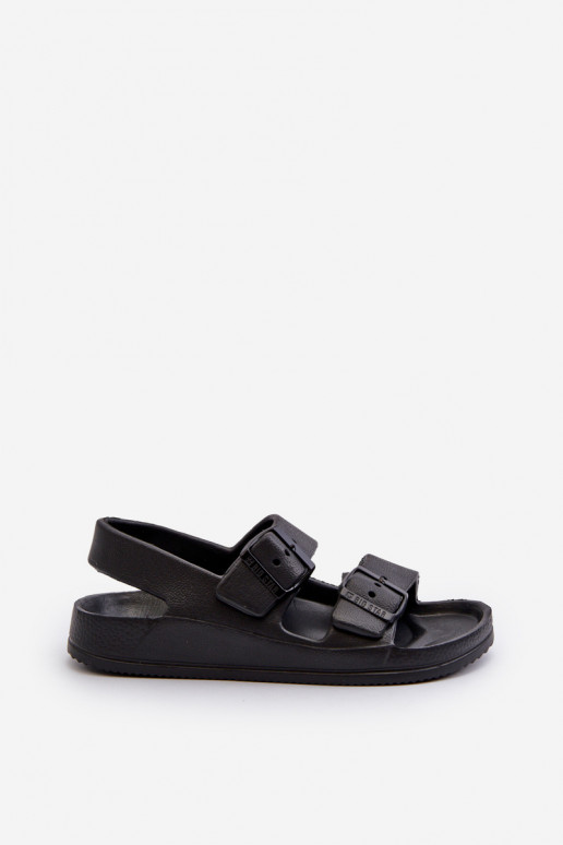 Zapatillas Niños con hebillas BIG STAR NN374541 color negro