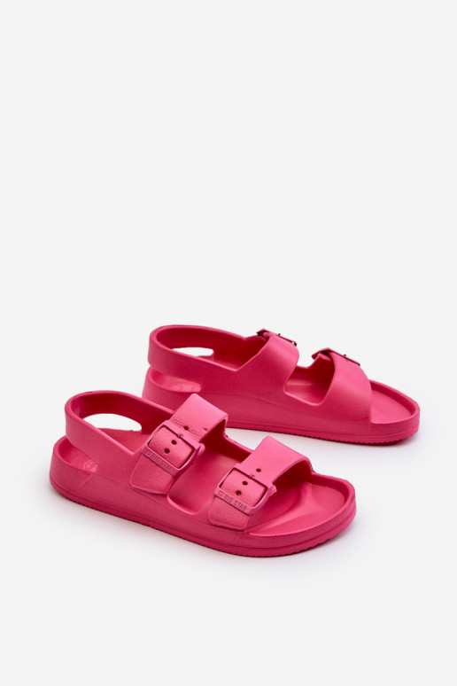 Zapatillas Niños con hebillas BIG STAR NN374545 color rosa
