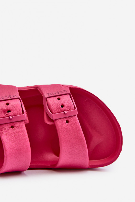 Zapatillas Niños con hebillas BIG STAR NN374545 color rosa