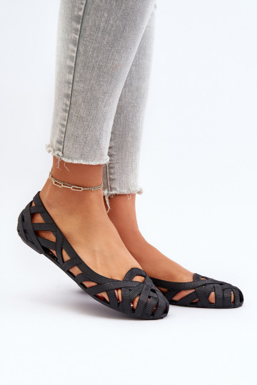 Bailarinas de goma en color negro Salam 2