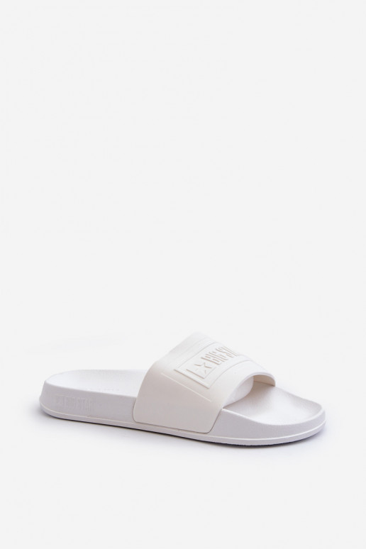Pantuflas Big Star NN174651 color blanco
