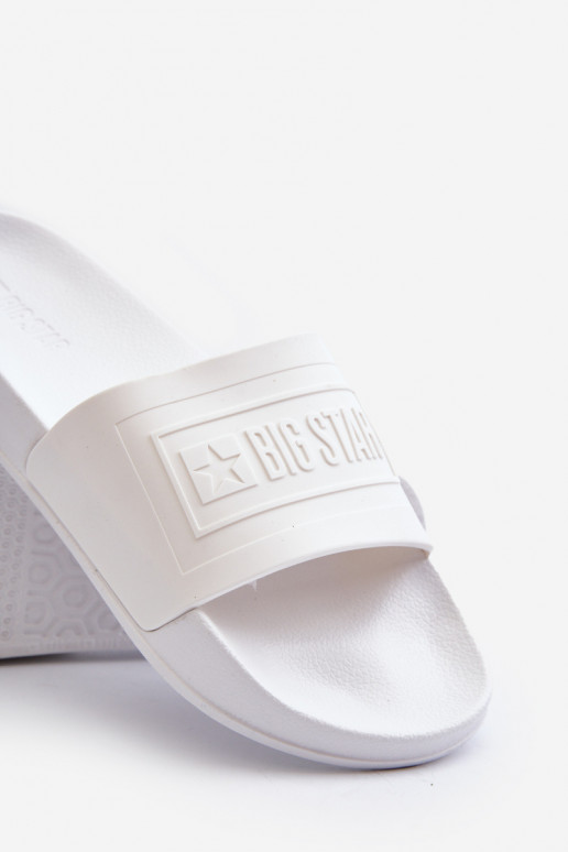 Pantuflas Big Star NN174651 color blanco