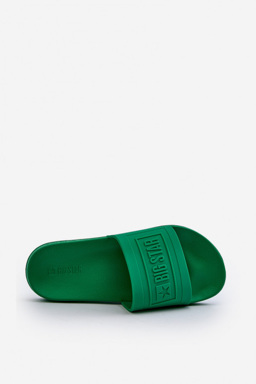 Pantuflas Big Star NN174650 color verde