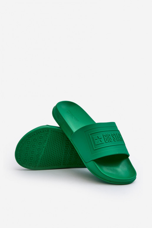 Pantuflas Big Star NN174650 color verde
