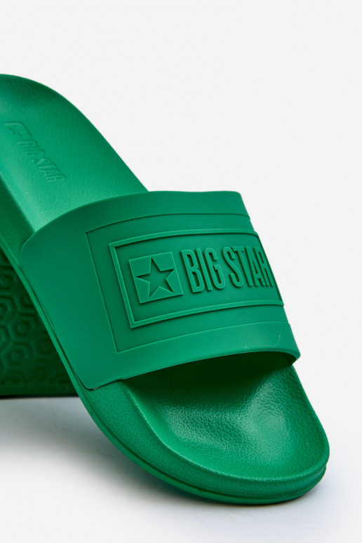Pantuflas Big Star NN174650 color verde Pantuflas Big Star NN174650 color verde