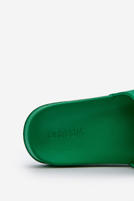 Pantuflas Big Star NN174650 color verde