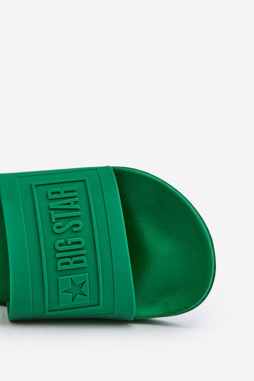 Pantuflas Big Star NN174650 color verde Pantuflas Big Star NN174650 color verde