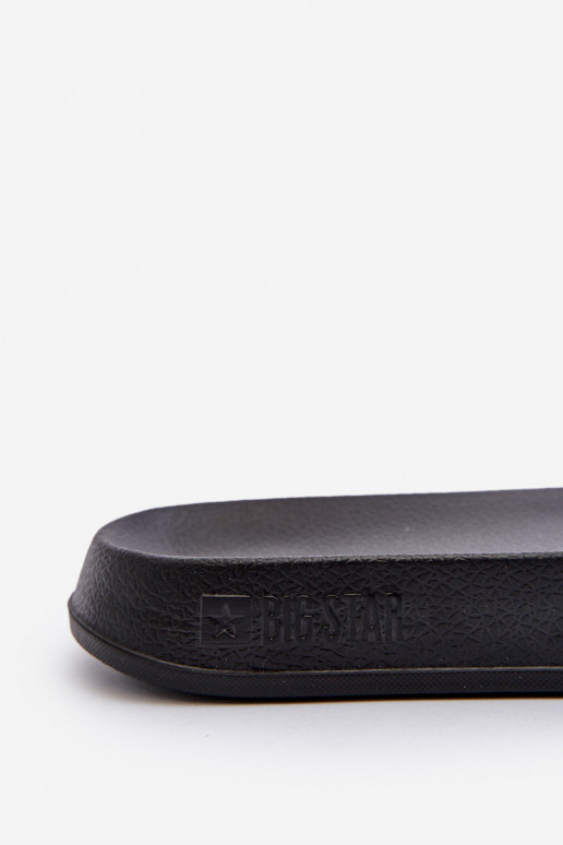 Pantuflas Big Star NN174649 negro