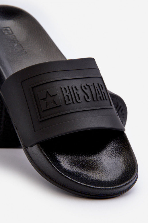 Pantuflas Big Star NN174649 negro