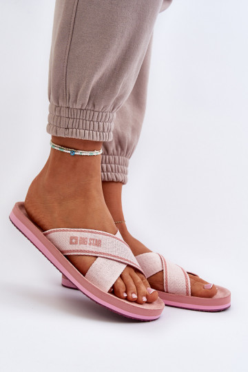 Zapatillas de mujer Big Star NN274A058 rosa 2