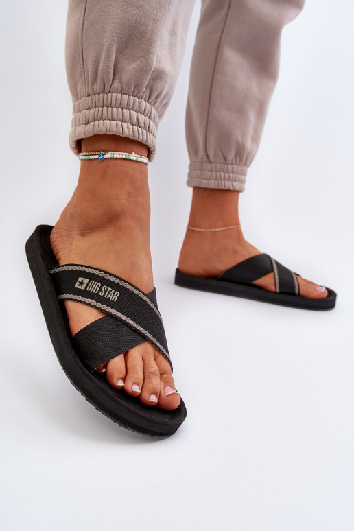 Zapatillas de mujer Big Star NN274A059 color negro