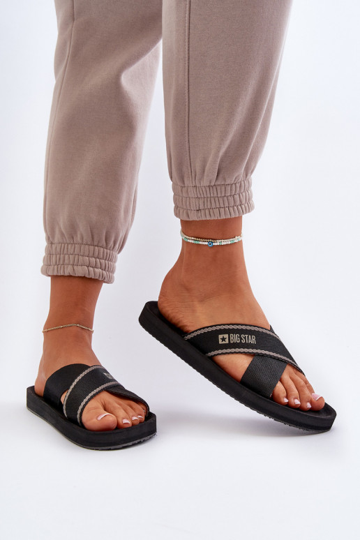 Zapatillas de mujer Big Star NN274A059 color negro