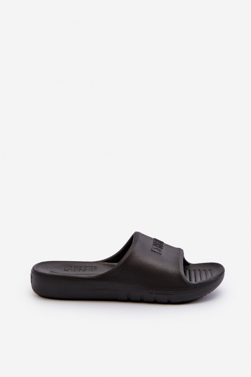Pantuflas ligeras Infantil Big Star NN374556 color negro