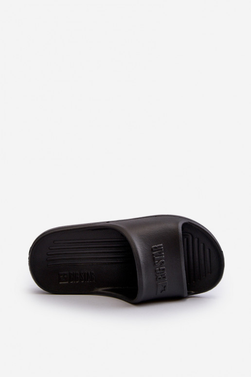 Pantuflas ligeras Infantil Big Star NN374556 color negro