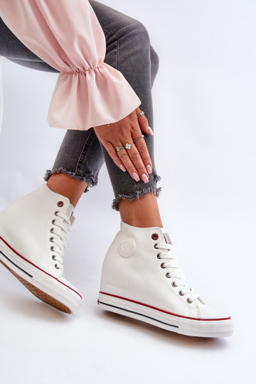 Zapatos casual Cross Jeans NN2R4004 color blanco 2