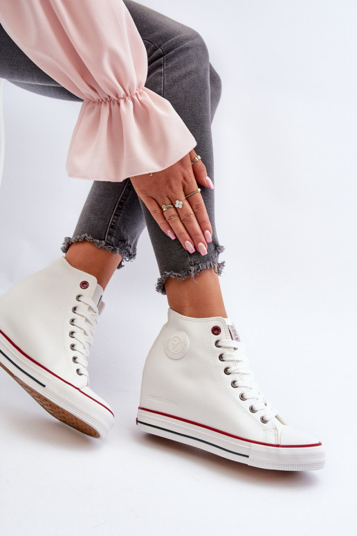 Zapatos casual Cross Jeans NN2R4004 color blanco