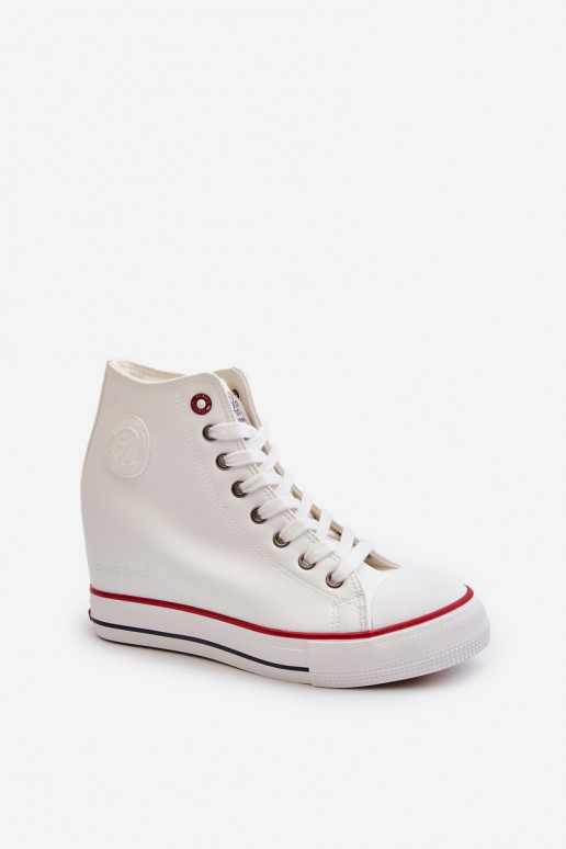 Zapatos casual Cross Jeans NN2R4004 color blanco