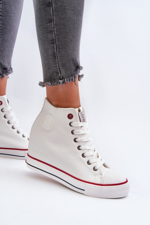 Zapatos casual Cross Jeans NN2R4004 color blanco