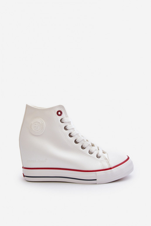 Zapatos casual Cross Jeans NN2R4004 color blanco