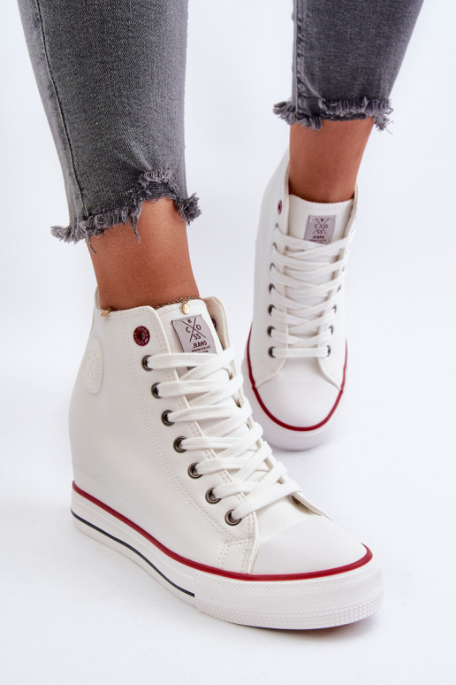 Zapatos casual Cross Jeans NN2R4004 color blanco