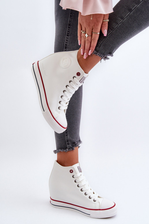 Zapatos casual Cross Jeans NN2R4004 color blanco