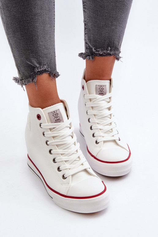 Zapatos casual Cross Jeans NN2R4004 color blanco