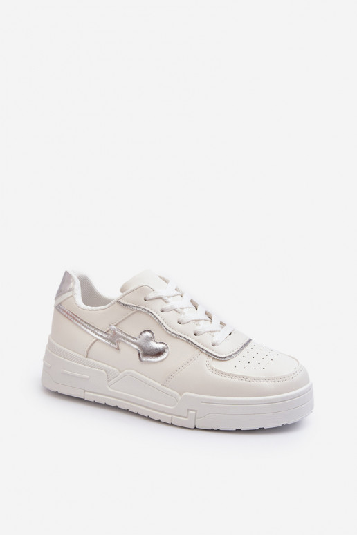 Zapatillas modelo zapatos con plataforma en color blanco Zeparine