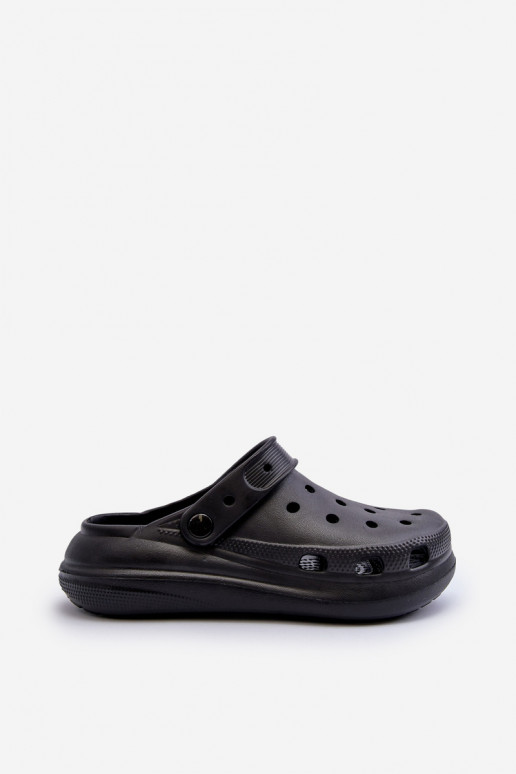 Pantuflas ligeras en color negro Ilariana