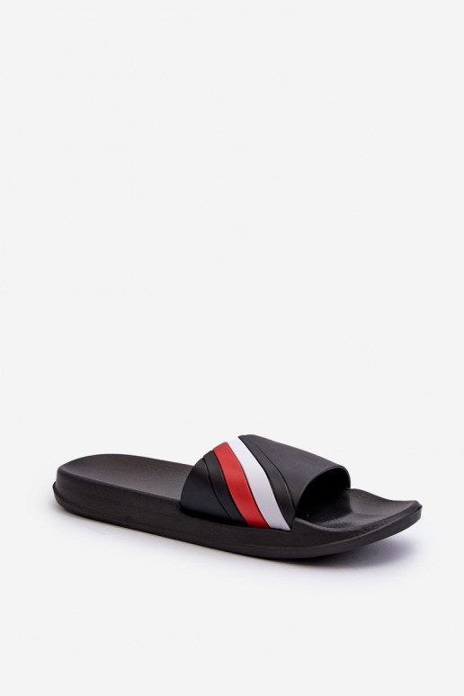 Zapatillas de casa ligeras para hombre modelo clásico en color negro Bemostom