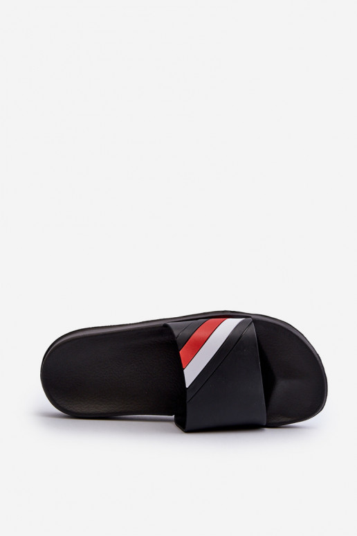 Zapatillas de casa ligeras para hombre modelo clásico en color negro Bemostom