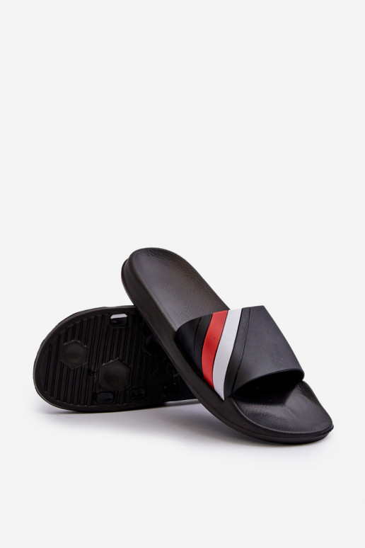 Zapatillas de casa ligeras para hombre modelo clásico en color negro Bemostom