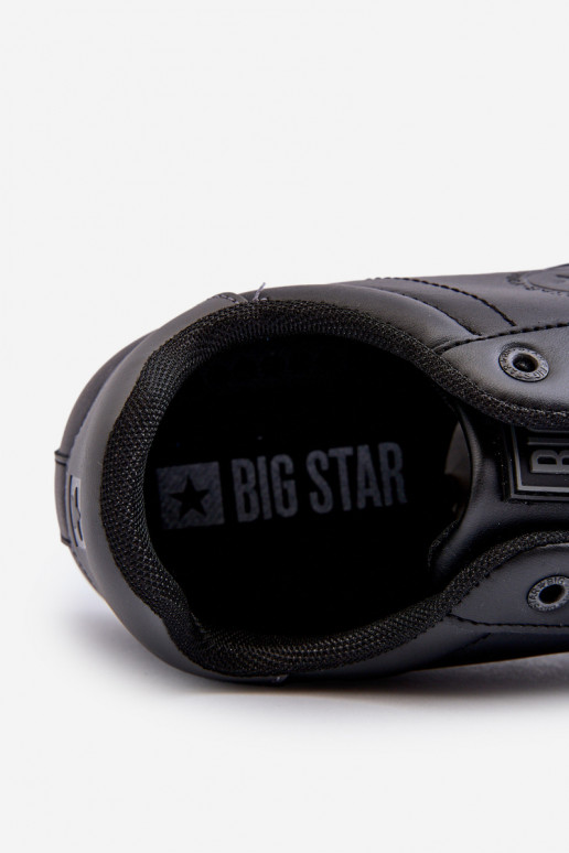 Zapatos casual de hombre fabricados en piel ecológica Big Star NN174284 color negro