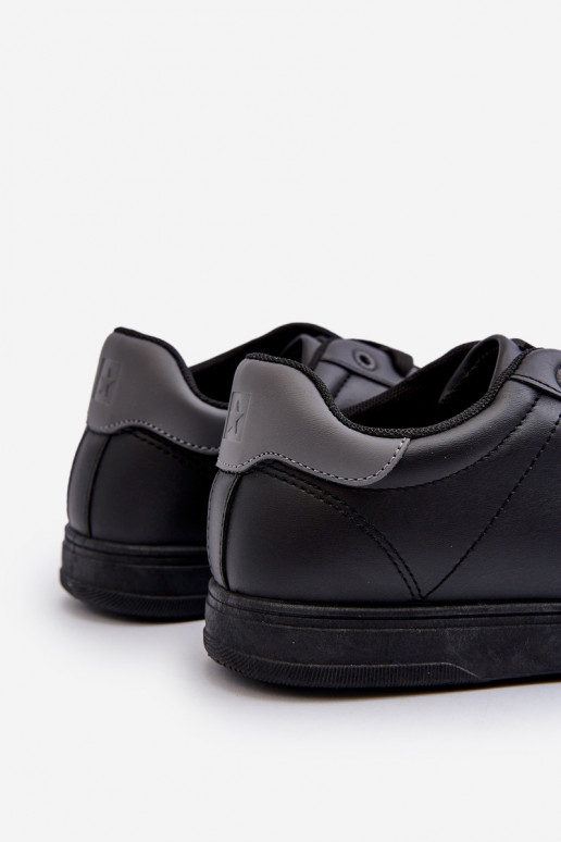 Zapatos casual de hombre fabricados en piel ecológica Big Star NN174284 color negro