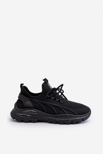 Zapatillas modelo zapatos HI-POLY SYSTEM Big Star NN174467 color negro 2