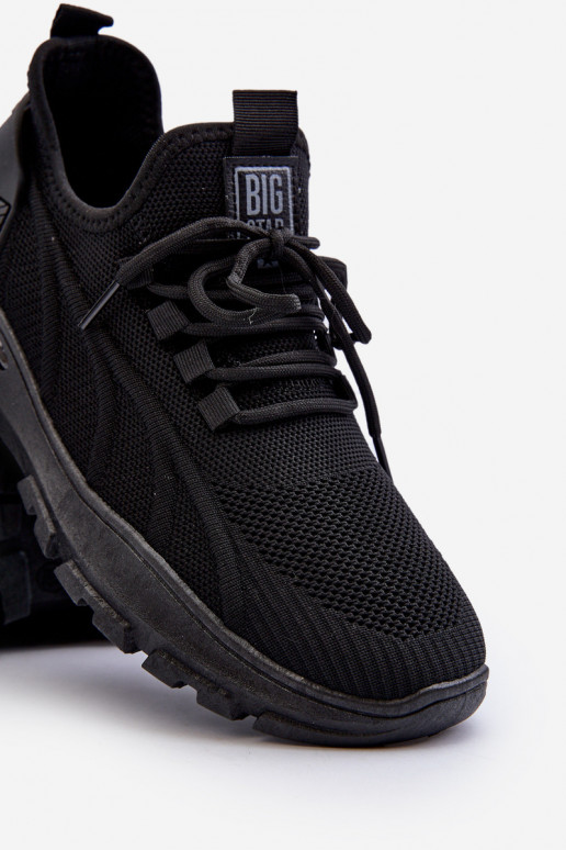 Zapatillas modelo zapatos HI-POLY SYSTEM Big Star NN174467 color negro