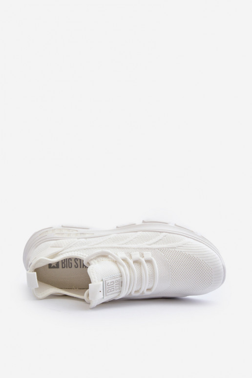 Zapatillas modelo zapatos HI-POLY SYSTEM Big Star NN174468 color blanco