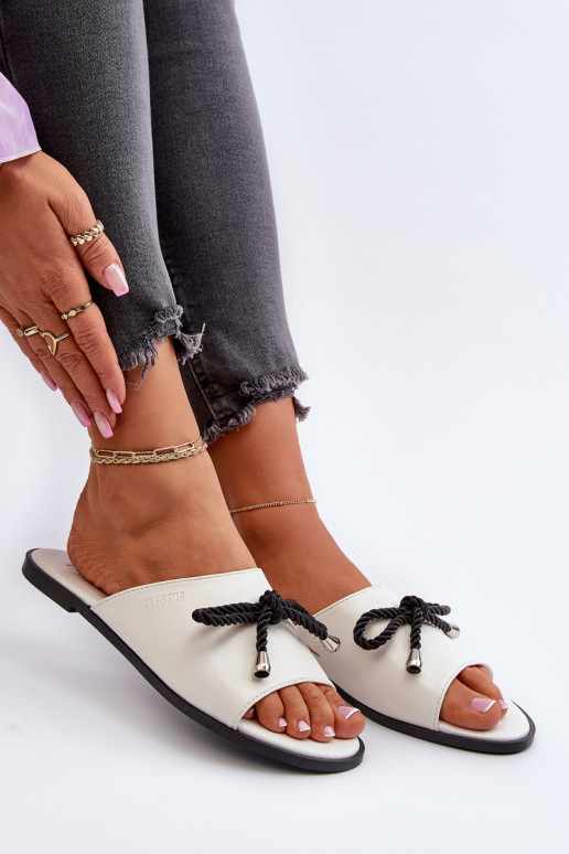 Zapatillas de mujer Eko Big Star NN274067 color blanco