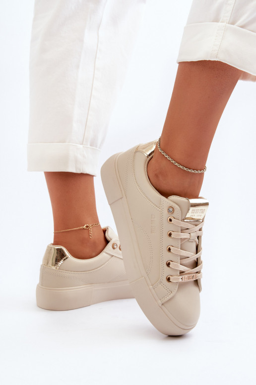 Zapatillas modelo zapatos Big Star NN274210 color beige