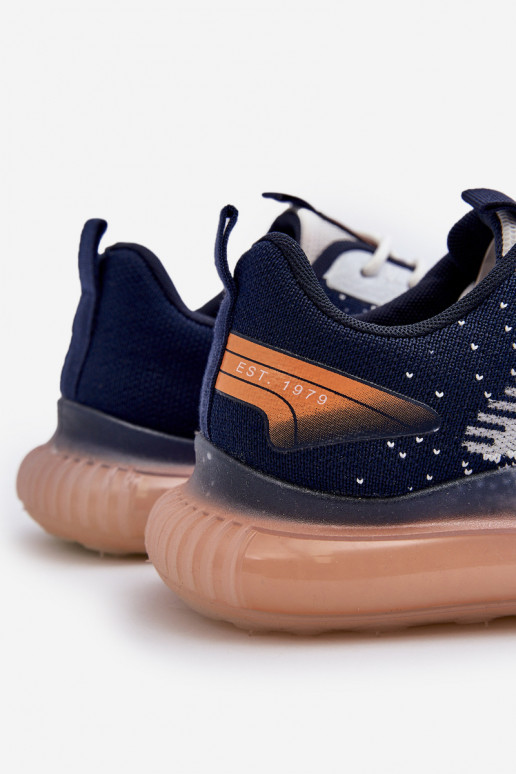 Zapatillas deportivas HI-POLY SYSTEM Big Star NN174474 azul oscuro