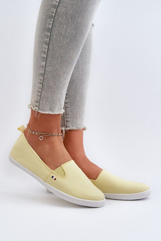 Calzado deportivo calzado tiempo libre Slip-On color amarillo Adrancia Calzado deportivo calzado tiempo libre Slip-On color amarillo Adrancia