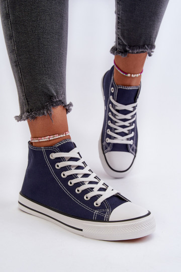 Zapatos de ocio color azul oscuro Socerio