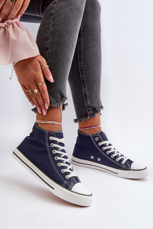 Zapatos de ocio color azul oscuro Socerio Zapatos de ocio color azul oscuro Socerio