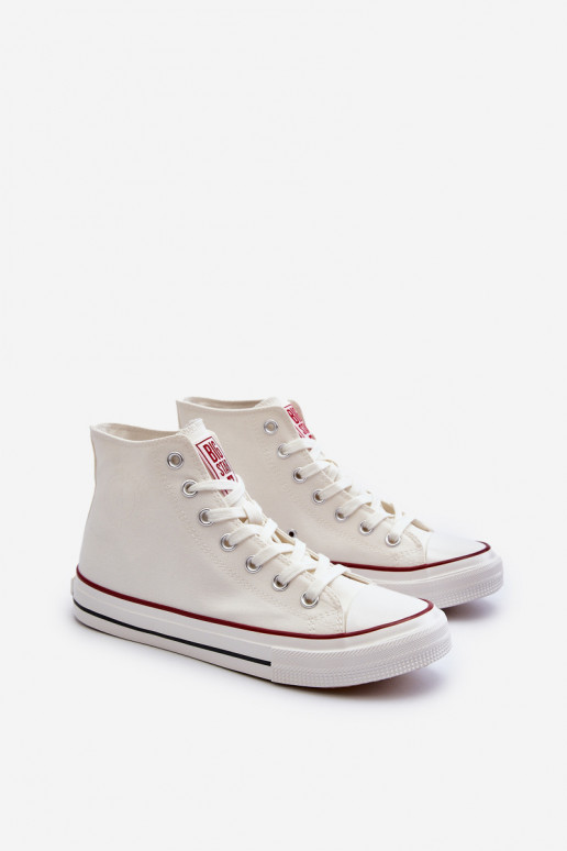 Zapatos casual con suela Big Star NN174104 color blanco.
