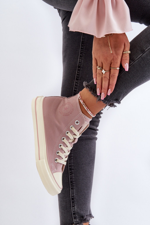 Zapatos de ocio Big Star NN274277 rosa