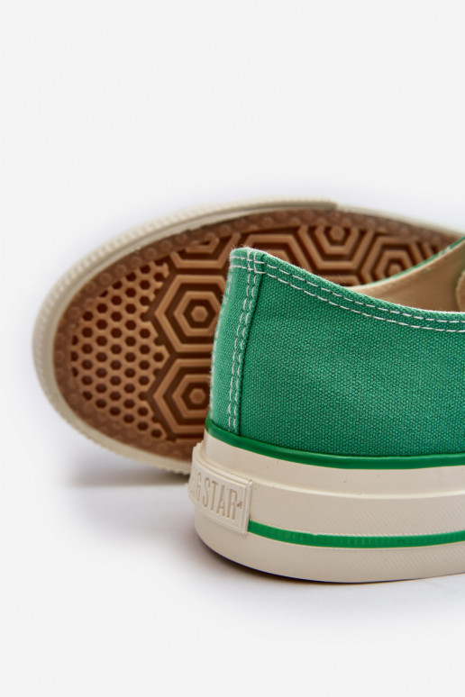 Zapatos de ocio Big Star NN274268 verde Zapatos de ocio Big Star NN274268 verde