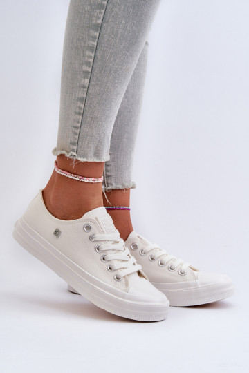 Zapato ocio modelo clásico Big Star NN274285 color blanco 2