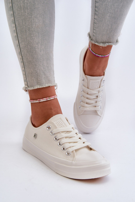 Zapato ocio modelo clásico Big Star NN274285 color blanco