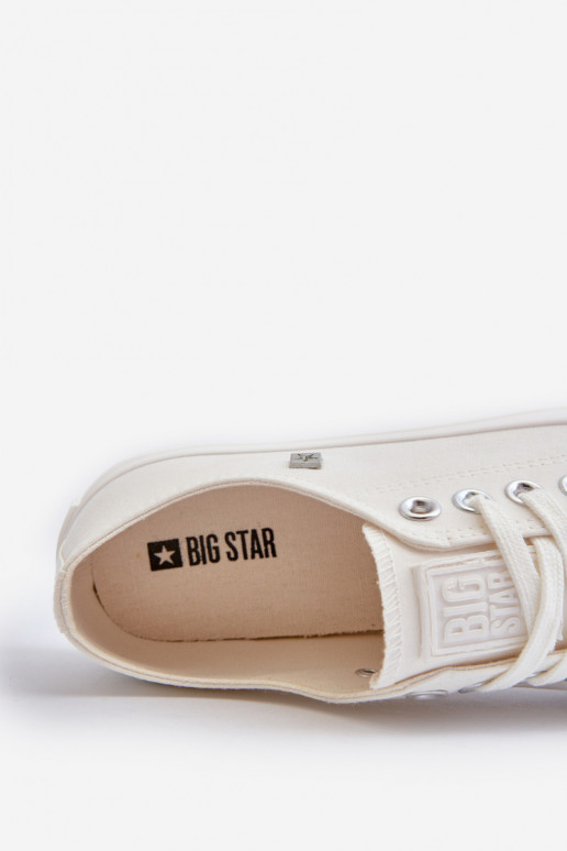 Zapato ocio modelo clásico Big Star NN274285 color blanco